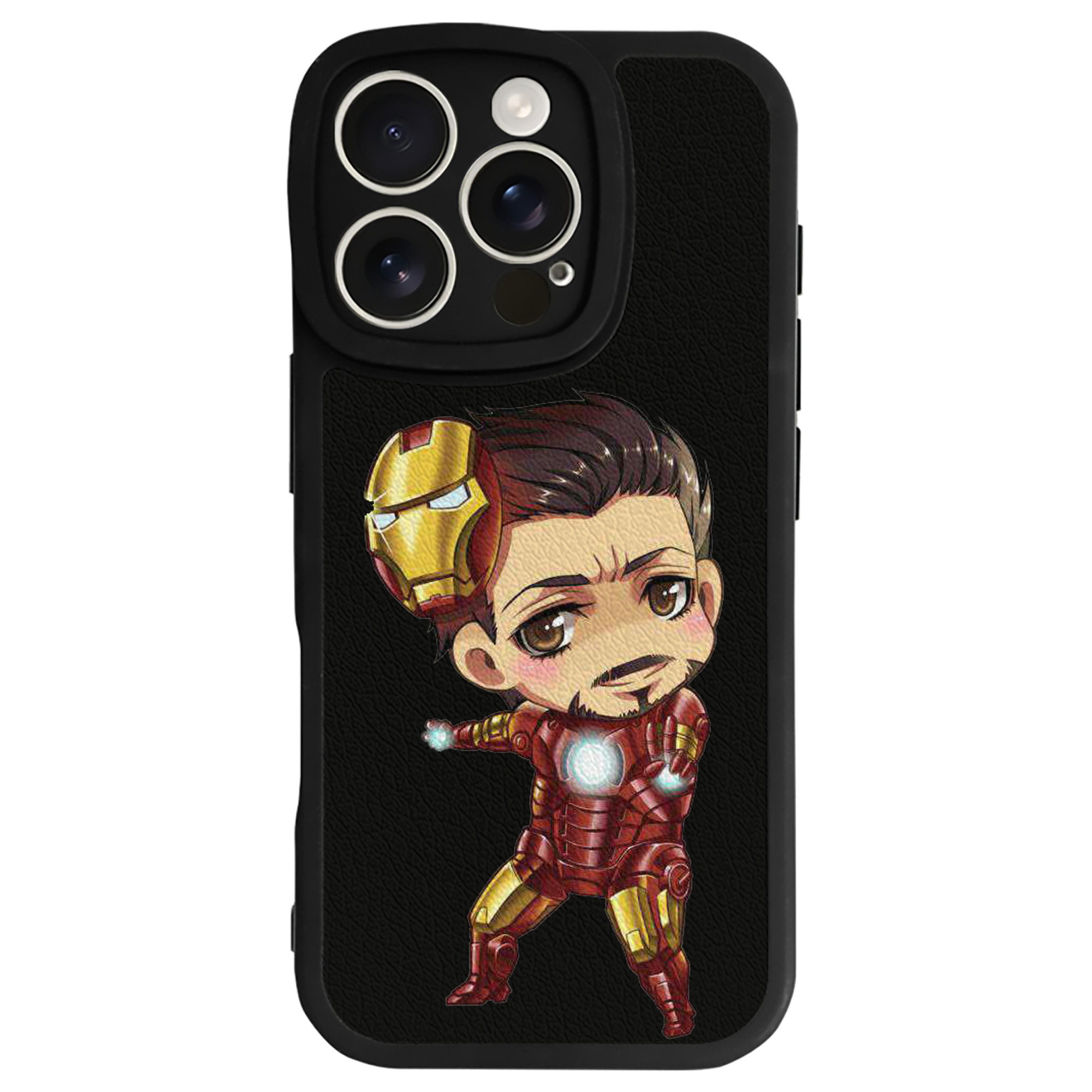 （画像用） アベンジャーズ The Avengers 【iPhone 16シリーズ対応】シリコンスマホケース（レザー調） 材質：シリコン